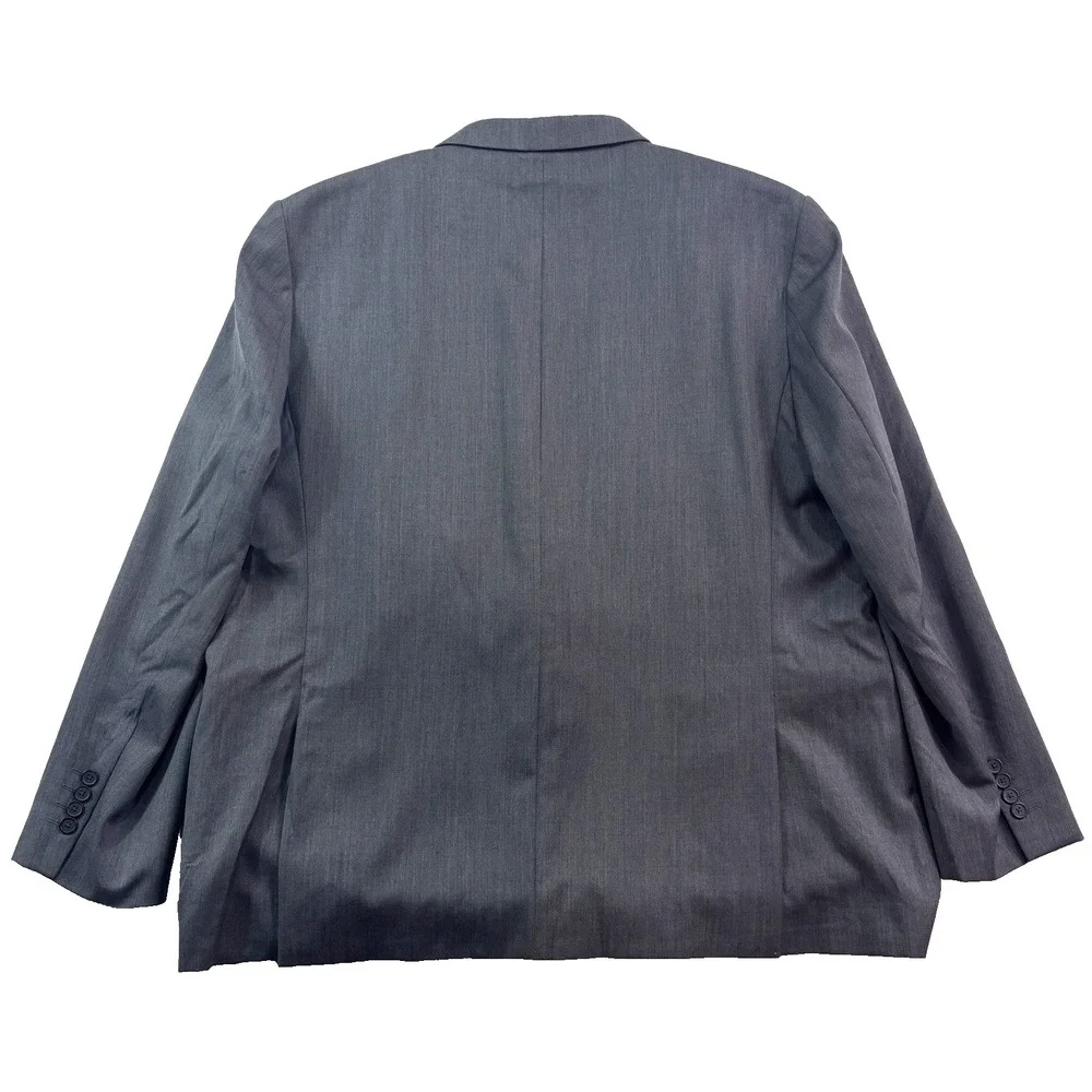 Egara 54L blazer jacket sport suit coat all season gray wool mens‎ slim fit